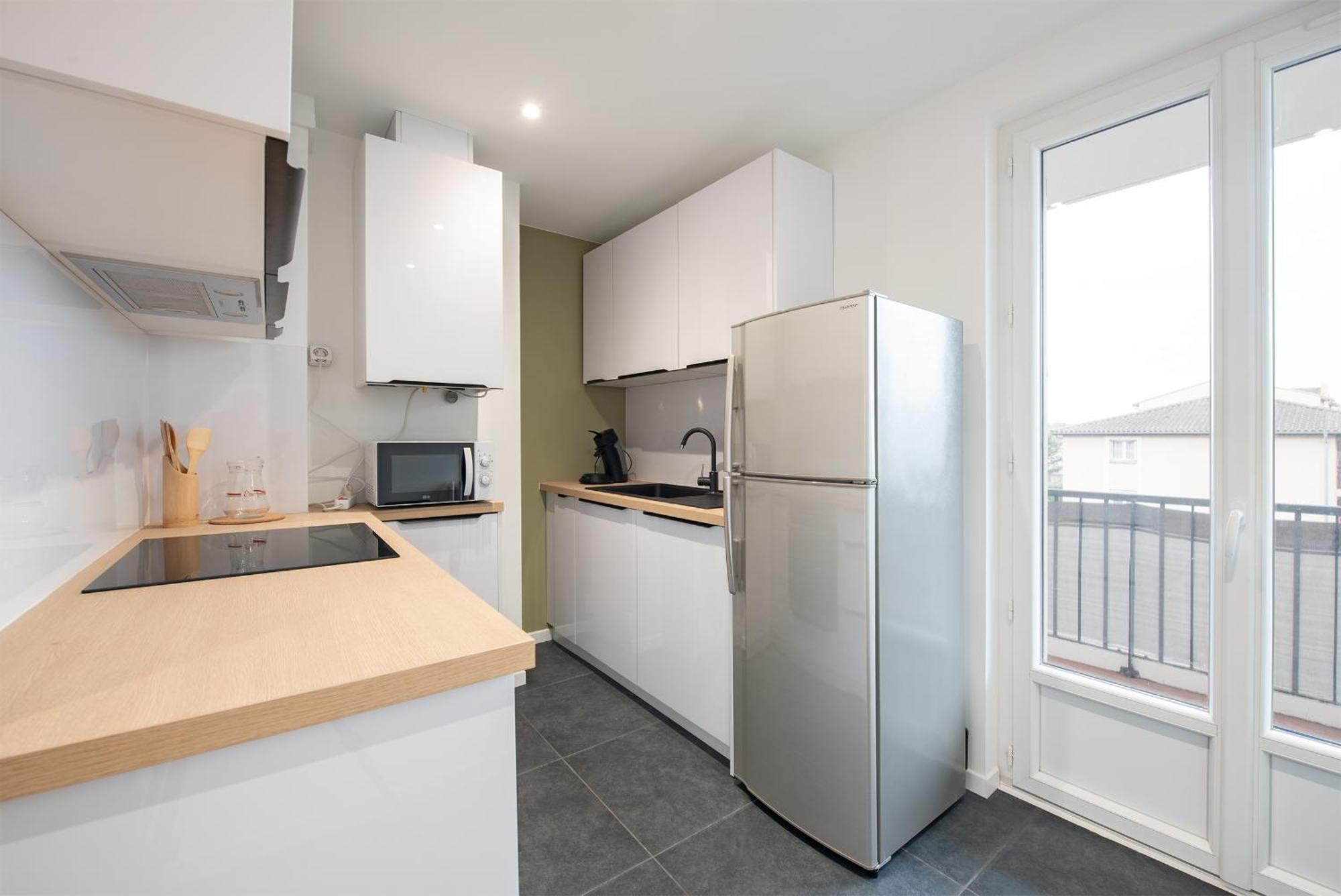 Spacieux T3 Avec 2 Parkings Gratuits Et 2 Balcons Toulouse Buitenkant foto